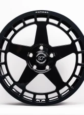 VR Forged D12-R Wheel Set Rivian R1S R1T 22x9.5 Gloss Black                                     - VRF-D12R-R1S-GBLK - Image 2