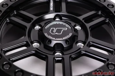 VR Forged D16 Beadlock Wheel Set of 4 Can-Am Maverick R 15x6.0 6x139.7 Matte Black - VRF-D16B-MAVR-MBLK