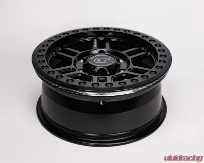 VR Forged D16 Beadlock Wheel Set of 4 Can-Am Maverick R 15x6.0 6x139.7 Matte Black - VRF-D16B-MAVR-MBLK