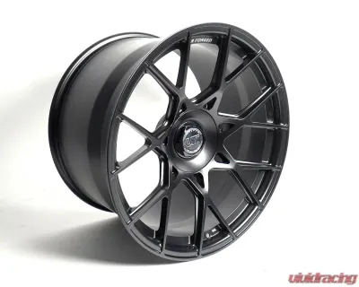 VR Forged DX1 Wheel Set Corvette C8 Z06 20x10 21x13 Matte Black - VRF-DX1-C8Z06-MBLK