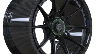 VR Forged x Dymag Carbon Fiber D03 Custom 2pc Wheels                                     - VRF-D03-CF-WHL - Image 4