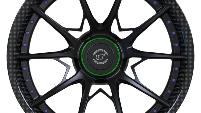 VR Forged x Dymag Carbon Fiber D03 Custom 2pc Wheels                                     - VRF-D03-CF-WHL - Image 5