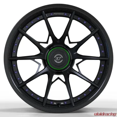 VR Forged x Dymag Carbon Fiber D03 Custom 2pc Wheels - VRF-D03-CF-WHL