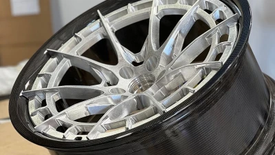 VR Forged x Dymag Carbon Fiber D03-R Custom 2pc Wheels                                     - VRF-D03R-CF-WHL - Image 6
