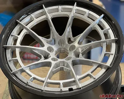 VR Forged x Dymag Carbon Fiber D03-R Custom 2pc Wheels - VRF-D03R-CF-WHL