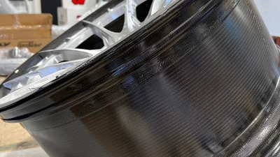 VR Forged x Dymag Carbon Fiber D03-R Custom 2pc Wheels                                     - VRF-D03R-CF-WHL - Image 8