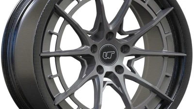 VR Forged x Dymag Carbon Fiber D03-R Custom 2pc Wheels                                     - VRF-D03R-CF-WHL - Image 3