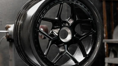 VR Forged x Dymag Carbon Fiber D04 Custom 2pc Wheels                                     - VRF-D04-CF-WHL - Image 4