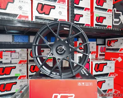VR Forged DX1 Wheel Set Corvette C8 Z06 20x10 21x13 Matte Black - VRF-DX1-C8Z06-MBLK