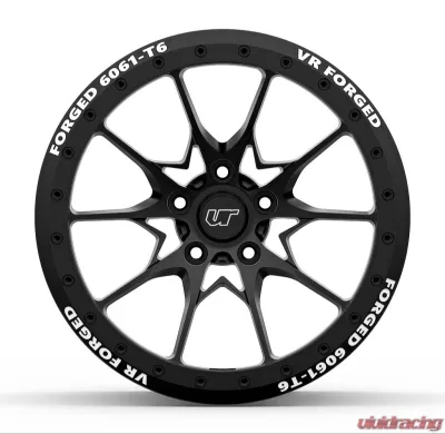 VR Forged D03 Beadlock 1pc Forged Drag Wheels - VRF-D03-BL-WHL