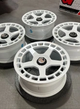 VR Forged D12-R White 19x8 | 19x9 5x114.3 Wheel Set of 4                                     - VR-D12R-198-199-WHT - Image 2