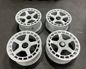 VR Forged D12-R White 19x8 | 19x9 5x114.3 Wheel Set of 4