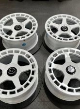 VR Forged D12-R White 19x8 | 19x9 5x114.3 Wheel Set of 4                                     - VR-D12R-198-199-WHT - Image 4