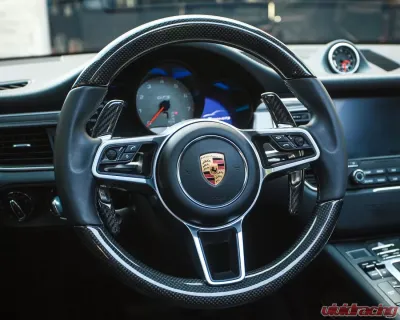 VRP Carbon Fiber Porsche PDK Paddle Shifters Gen 2 for 991.2 | 718 | Panamera 971 | Cayenne 958.2 | Macan - VR-PDK2-300