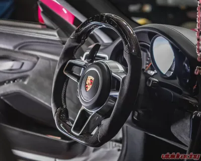 VRP Carbon Fiber Porsche PDK Paddle Shifters Gen 2 for 991.2 | 718 | Panamera 971 | Cayenne 958.2 | Macan - VR-PDK2-300