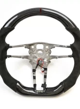 BMW M2 | M3 | M4 F Series OEM Upgraded Steering Wheel Carbon Fiber Alcantara Grips                                     - VR-BMW-F8X-STRWHL-MRN - Image 4