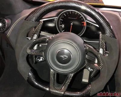 McLaren 570 | 12C | 650S | 675LT OEM Upgraded Customized Steering Wheel - VR-MCL12-STR-WHL