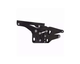 Ringbrothers Hood Hinge Kit - Solid Frame - Fiberglass - Black Ford Mustang 1965-1966