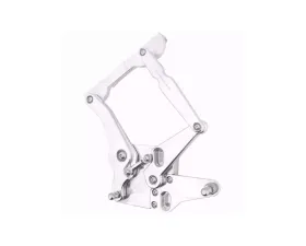 Ringbrothers Hood Hinge Kit - Solid Frame - Fiberglass - Natural Ford Mustang 1965-1966