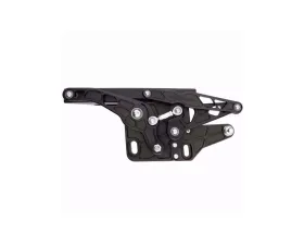 Ringbrothers Hood Hinge Kit - Air Frame - Fiberglass - Black Ford Mustang 1965-1966