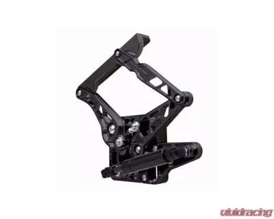 Ringbrothers Hood Hinge Kit - Air Frame - Fiberglass - Black Ford Mustang 1965-1966 - 1012 BF