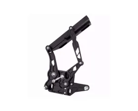 Ringbrothers Hood Hinge Kit - Air Frame - Steel - Black Ford Mustang 1967-1970