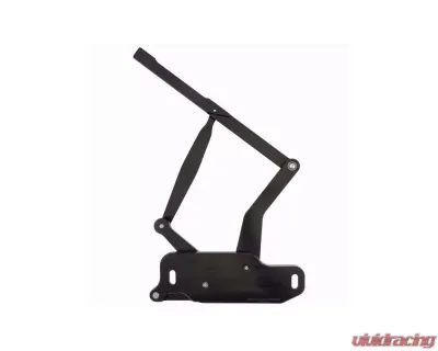 Ringbrothers Hood Hinge Kit - Solid Frame - Fiberglass - Black Chevrolet Chevelle 1965-1967 - 1031 BF