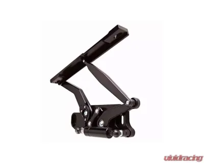 Ringbrothers Hood Hinge Kit for Aftermarket Front Clips - Solid Frame - Steel - Black Chevrolet Nova 1966-1967 - 1033 BS