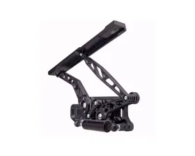 Ringbrothers Hood Hinge Kit for Aftermarket Front Clips - Air Frame - Steel - Black Chevrolet Nova 1966-1967