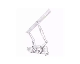 Ringbrothers Hood Hinge Kit - Air Frame - Fiberglass - Natural Pontiac Ventura 1968-1974