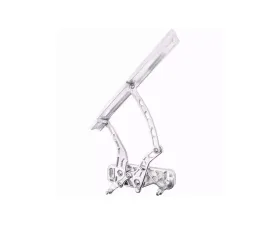 Ringbrothers Hood Hinge Kit - Air Frame - Steel - Natural Chevrolet Monte Carlo 1970-1972
