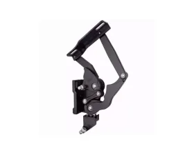 Ringbrothers Hood Hinge Kit - Solid Frame - Fiberglass - Black Chevrolet Tri-Five 1957