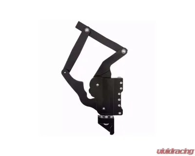 Ringbrothers Hood Hinge Kit - Solid Frame - Fiberglass - Black Chevrolet Tri-Five 1957 - 1091 BF