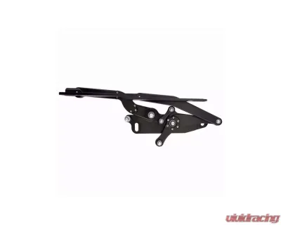 Ringbrothers Hood Hinge Kit - Solid Frame - Fiberglass - Black Chevrolet Camaro 1970-1981 - 1101 BF