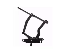 Ringbrothers Hood Hinge Kit - Solid Frame - Fiberglass - Black Pontiac Firebird 1970-1981