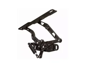 Ringbrothers Hood Hinge Kit - Air Frame - Fiberglass - Black Chevrolet Camaro 1970-1981