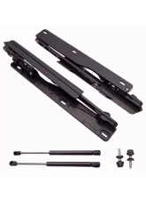 Ringbrothers Hood Hinge Kit - Air Frame - Fiberglass - Black Pontiac Firebird 1982-1992                                     - 1104 BF - Image 3