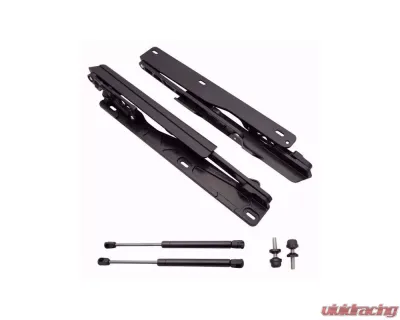Ringbrothers Hood Hinge Kit - Air Frame - Fiberglass - Black Pontiac Firebird 1982-1992 - 1104 BF