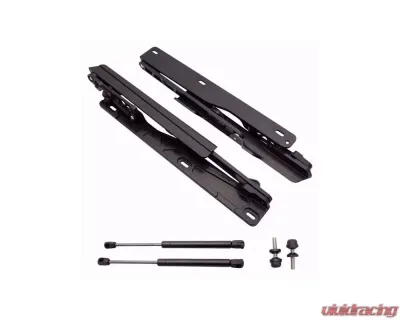 Ringbrothers Hood Hinge Kit - Air Frame - Steel - Black Pontiac Firebird 1982-1992 - 1104 BS