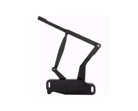 Ringbrothers Hood Hinge Kit - Solid Frame - Steel - Black Pontiac GTO 1968-1972