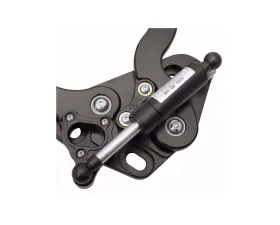 Ringbrothers Hood Hinge Kit - Solid Frame - Fiberglass - Black Oldsmobile Cutlass 1969-1972