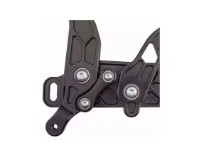 Ringbrothers Hood Hinge Kit - Air Frame - Steel - Black Oldsmobile Cutlass 1969-1972