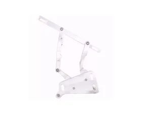 Ringbrothers Hood Hinge Kit - Solid Frame - Steel - Natural Dodge Challenger 1970-1974