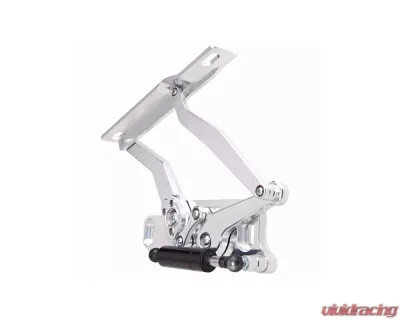 Ringbrothers Hood Hinge Kit - Solid Frame - Fiberglass - Natural Pontiac GTO 1966-1967 - 1161 NF