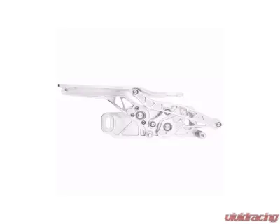 Ringbrothers Hood Hinge Kit - Air Frame - Steel - Natural Pontiac GTO 1966-1967 - 1162 NS