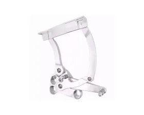 Ringbrothers Hood Hinge Kit - Solid Frame - Fiberglass - Natural Chevrolet Truck 1967-1972
