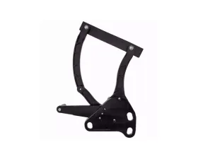 Ringbrothers Hood Hinge Kit - Air Frame - Steel - Black Chevrolet Truck 1967-1972