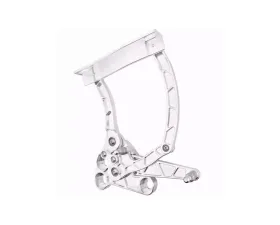 Ringbrothers Hood Hinge Kit - Air Frame - Fiberglass - Natural Chevrolet Truck 1967-1972