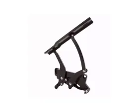 Ringbrothers Hood Hinge Kit - Solid Frame - Fiberglass - Black Chevrolet Truck 1973-1980