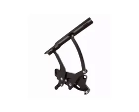 Ringbrothers Hood Hinge Kit - Solid Frame - Steel - Black Chevrolet Truck 1973-1980